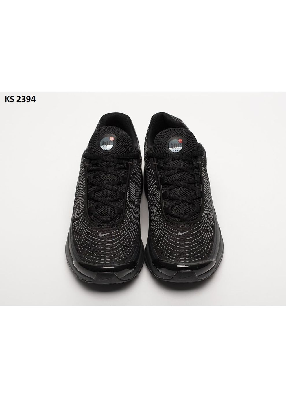 КРОССОВКИ ЖЕНСКИЕ NIKE AIR MAX DN BLACK НАЙК АИР МАКС ДН No Brand чёрные демисезоны (368858005)