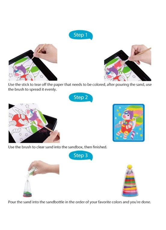 Творческий набор для рисования песком Карнавал Tookyland (304768203)