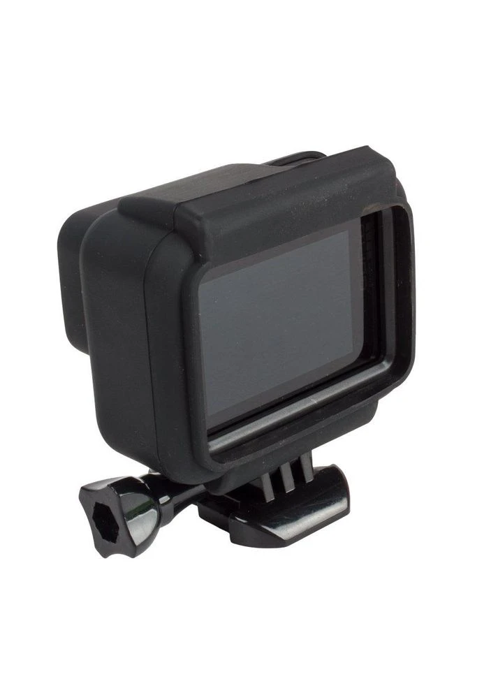 Силіконовий чохол на рамку для GoPro Hero 5 / 6 / 7, захисний, з гумовою рамкою, еластичний, легкий Telesin (395598759)