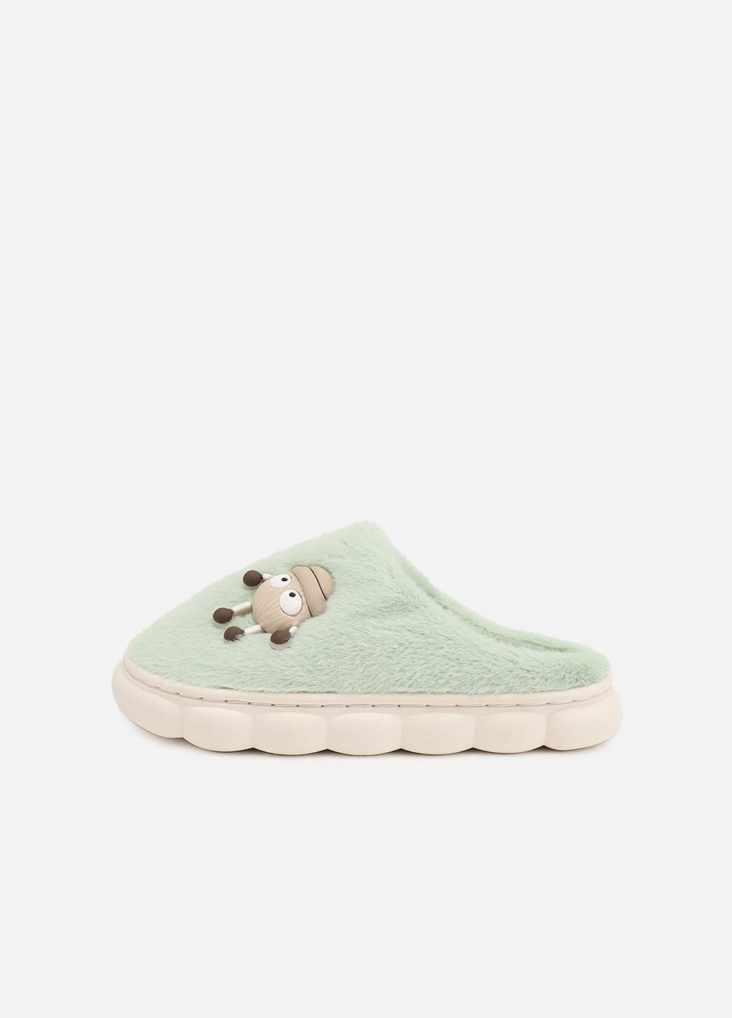 Капці домашні для дівчинки колір м'ятний ЦБ-00277778 Yuki (342322697)