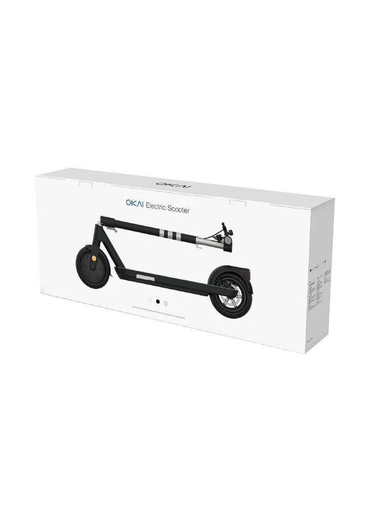 Електросамокат ES10-NEON Lite білий 9", 300(600)W, 7. 8Ah, 30km, 25km\h, 20%, NFC, App, 15kg OKAI (370613730)