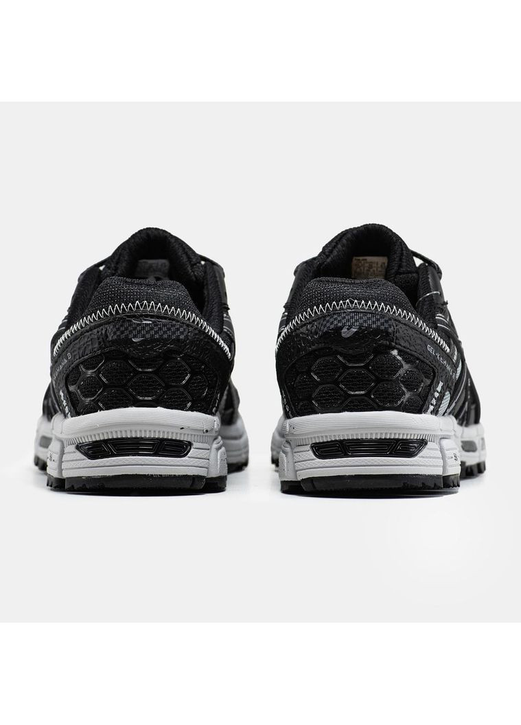 Черные демисезонные кроссовки мужские asics gel-kahana 8 black white v2 асикс гель кахано No Brand