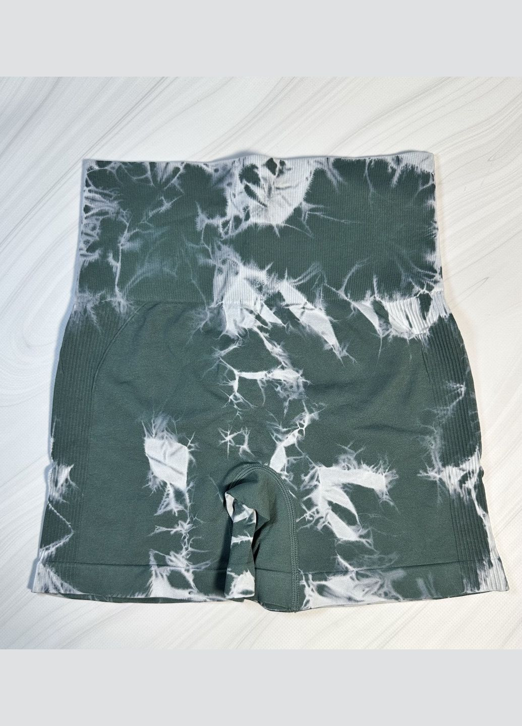 Жіночі спортивні безшовні шорти для фітнесу тай-дай No Brand (331162620)