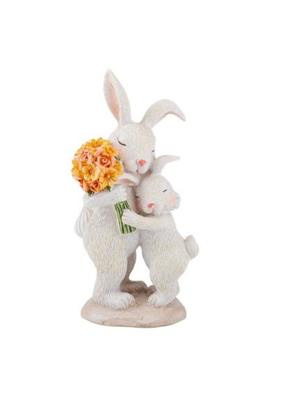 Статуетка "Теплі обійми кроликів", 16 см (2007-263) ELISEY Кролики (319576248)