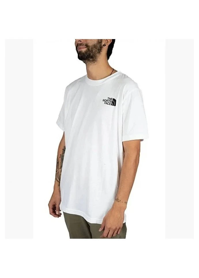 Комбинированная футболка box tee cordovan nf0a47637s5 The North Face