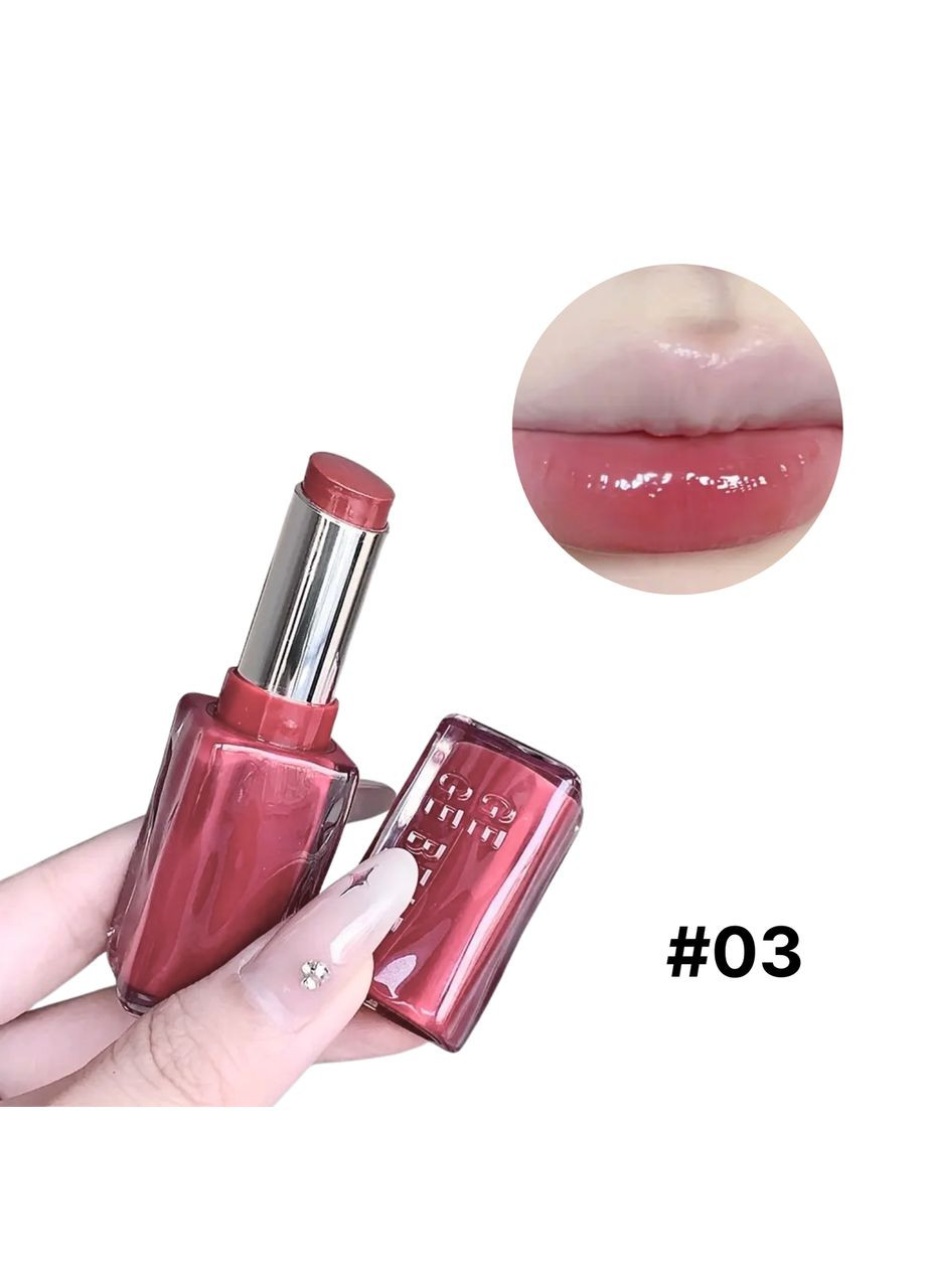 Помада зволожуюча з глянцевим фінішем GEGE BEAR №03, 3.8 г, ягідно-рожевий China (360983280)