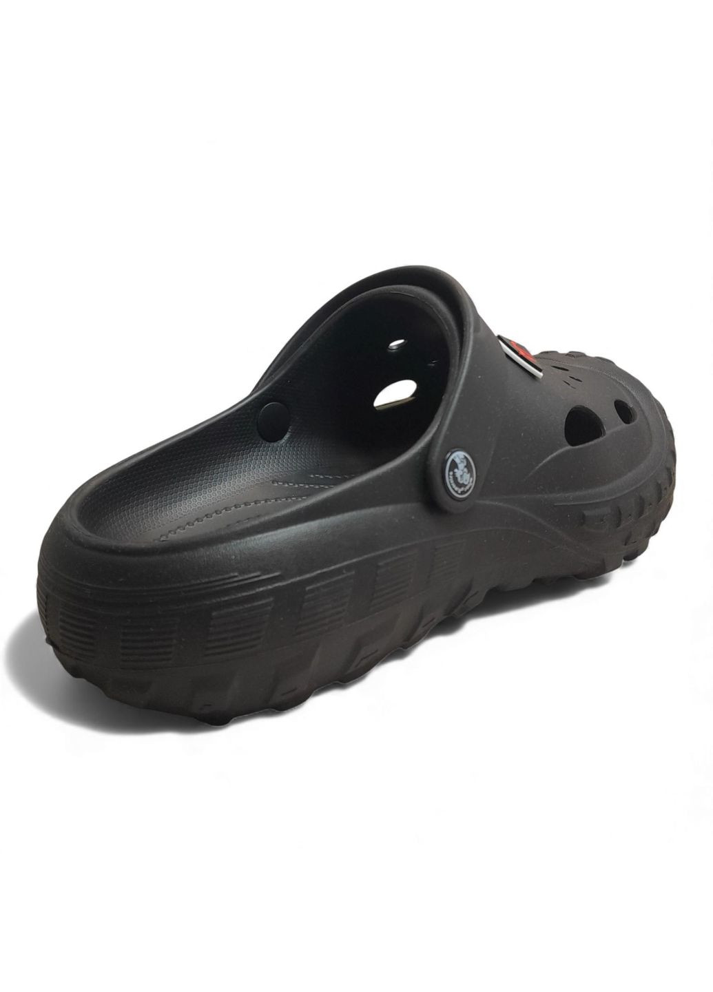 Чоловічі крокси з масивною рельєфною підошвою розмір 41(26,5см.) чорного кольору Jose Amorales (369799264)