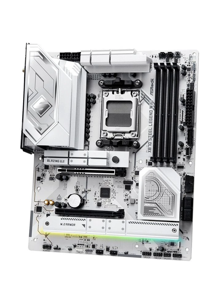 X870 STEEL LEGEND WiFi (AM5/X870, 4*DDR5, 2xPCIex16, HDMI/USB4, 4xSATA, 3xM.2, 2.5GLan, ATX) ASRock (394765633)