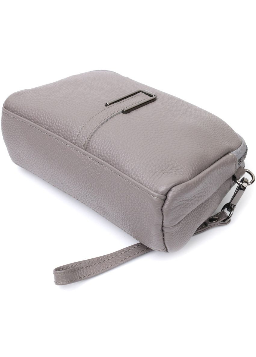 Сумка через плече жіноча на два відділення шкіряна 22278 Vintage (302008996)