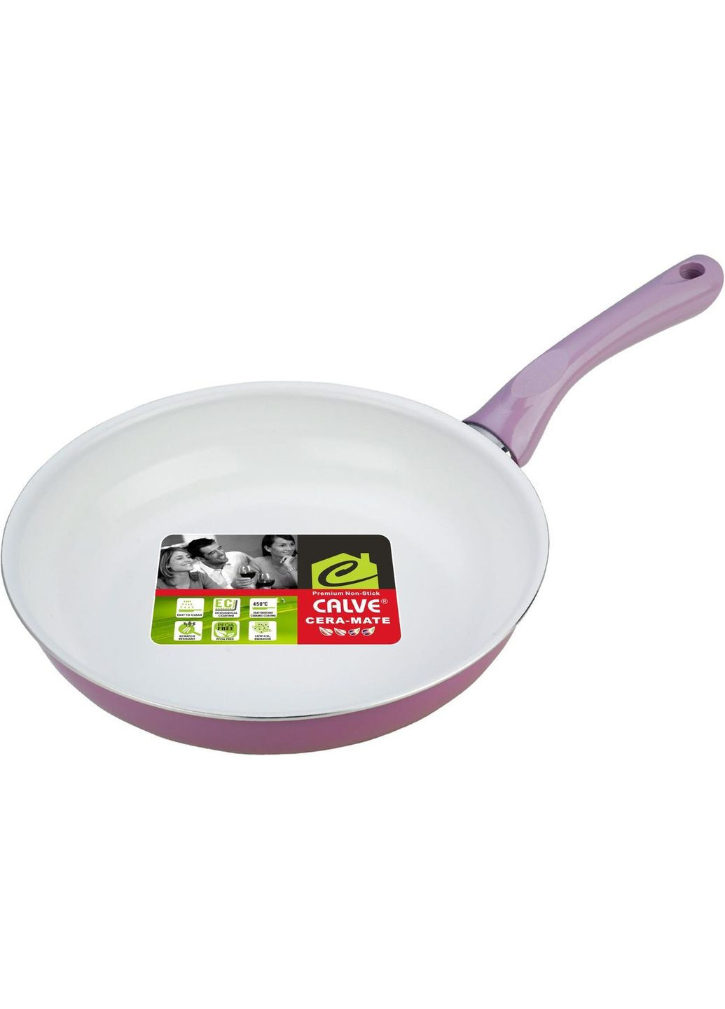 Сковорода з антипригарним покриттям 26 см (CL-1914) Calve (370144139)