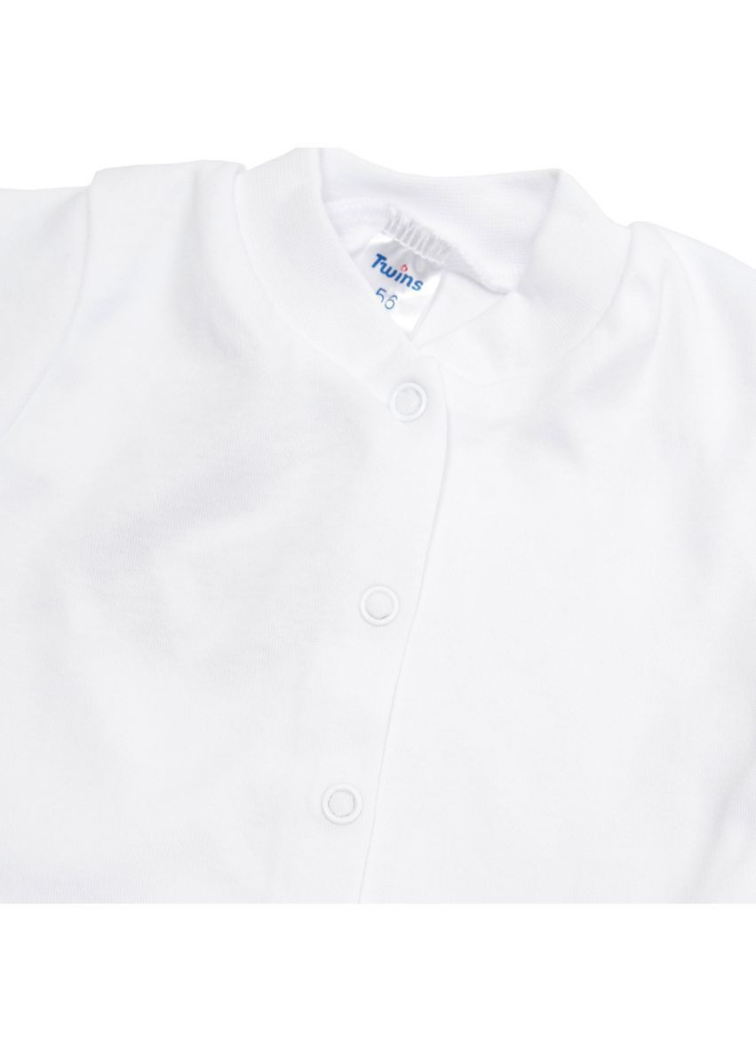 Білий набір на виписку для хлопчика, 3 предмета, інтерлок, р.56, white, білий () Twins W-190-TХ-56-01