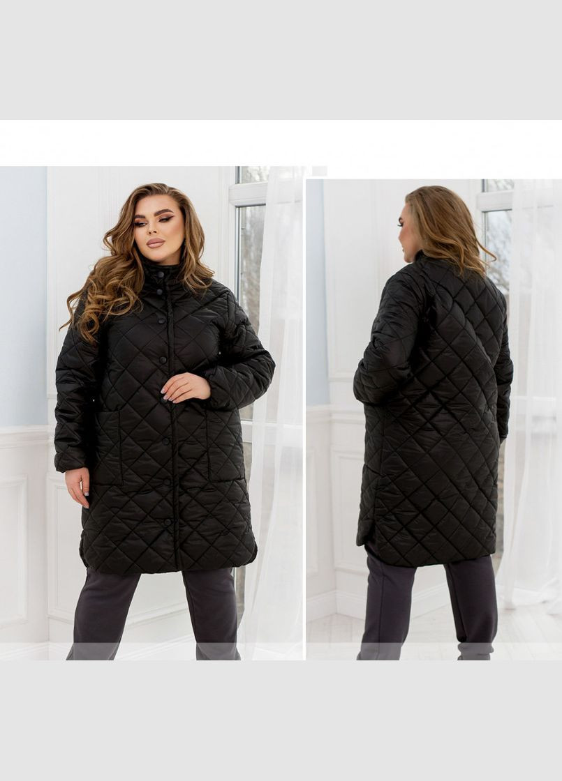 Черная демисезонная куртка Liton