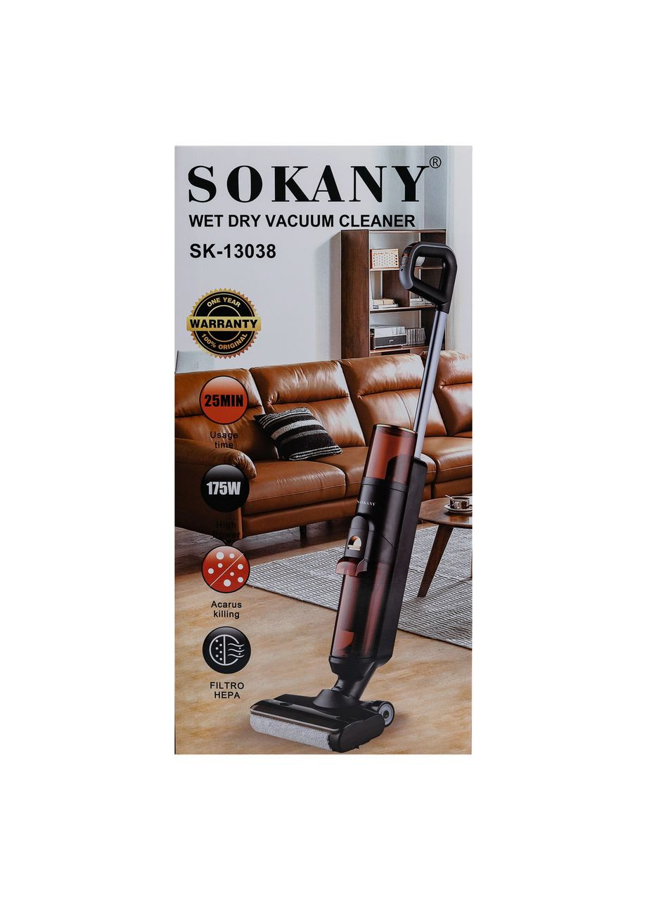 Вертикальный моющий пылесос швабра беспроводной SK-13038 (A-032836) Sokany (361857171)