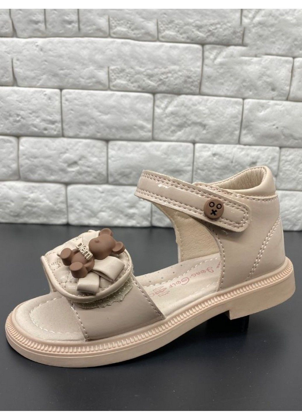 Бежевые босоножки bp20535-6 Jong Golf