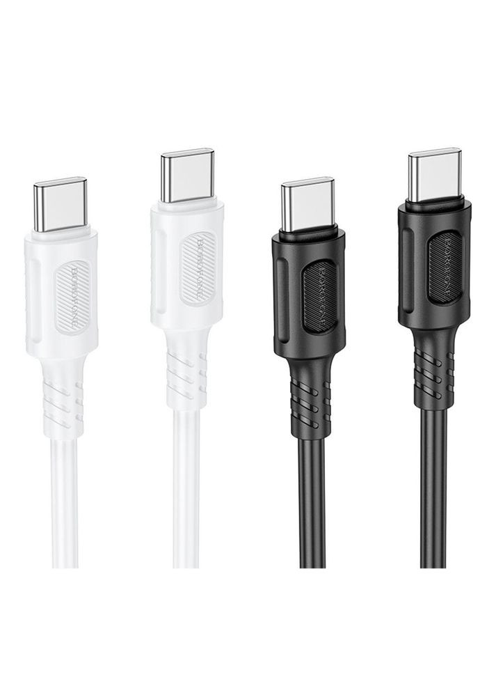 Кабель USB Type-C до USB Type-C / Провід шнур юсб тайп сі на юсб тайп сі для швидкої зарядки та передачі даних Borofone (338606424)