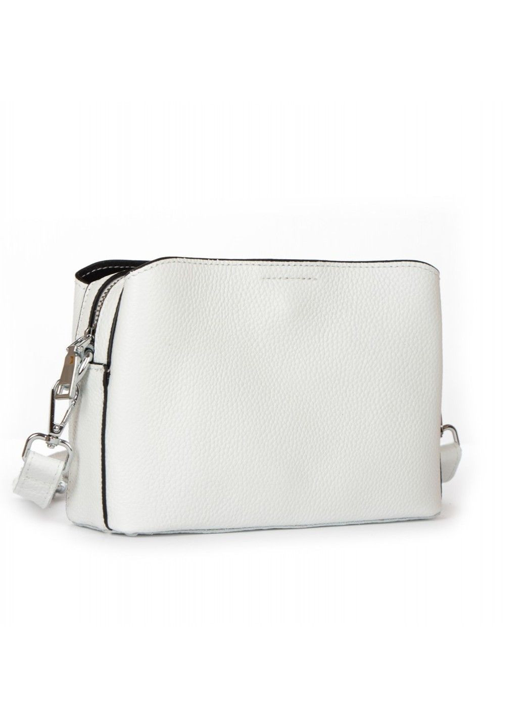 Женская кожаная сумка классическая 99113 white Alex Rai (291683027)