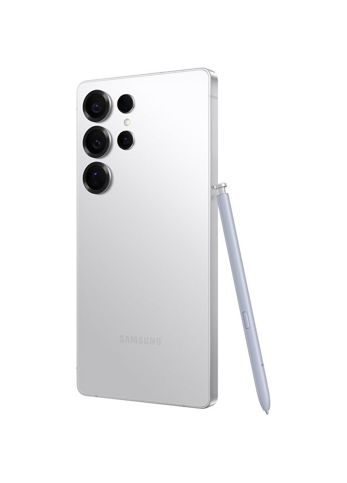 Смартфон Galaxy S25 Ultra 12/256Gb Dual Sim Titanium Whitesilver (SM-S938BZSDEUC) Samsung (319552949)
