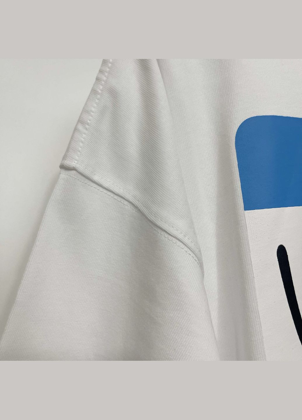 Белая мужская футболка vetements с принтом логотипа с коротким рукавом No Brand