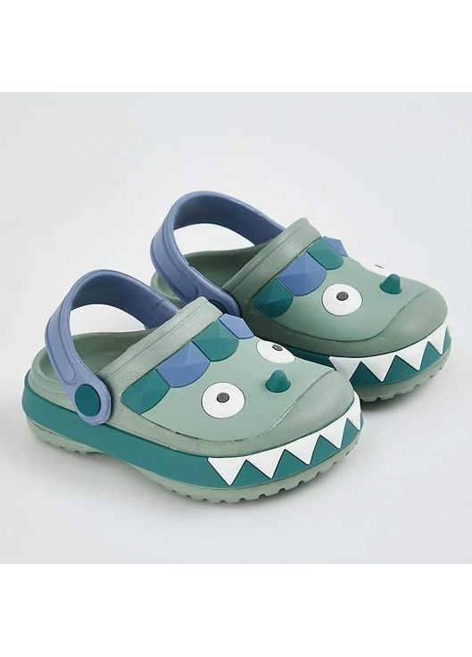 Сабо дитячі Sage Green Monster George 6173~01 (338438226)