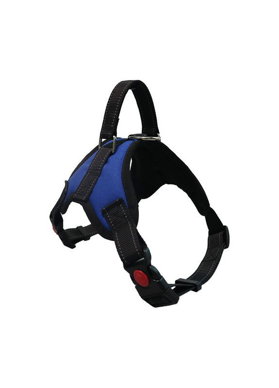 Светоотражающая шлейка для собак Pet Style "Hunter" Синяя XL No Brand - (323232035)