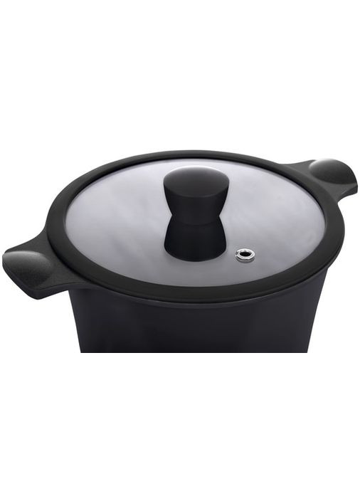 Каструля Zitrone Black 2.5 л з кришкою 20x9.5 см (RG-2108-20 BL**) Ringel (309204426)