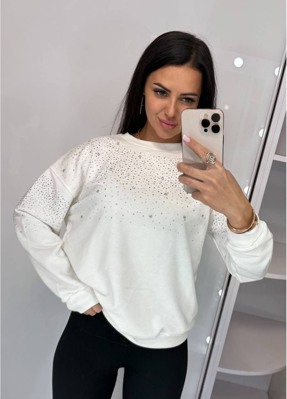 Белый свитер Milani