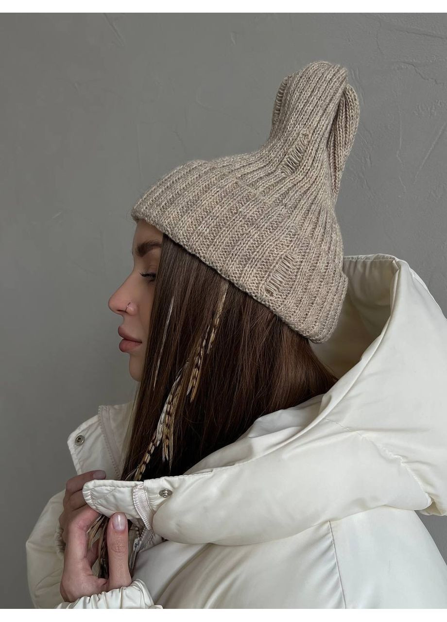 Жіноча шапка в' язана FINO Mode (369339579)