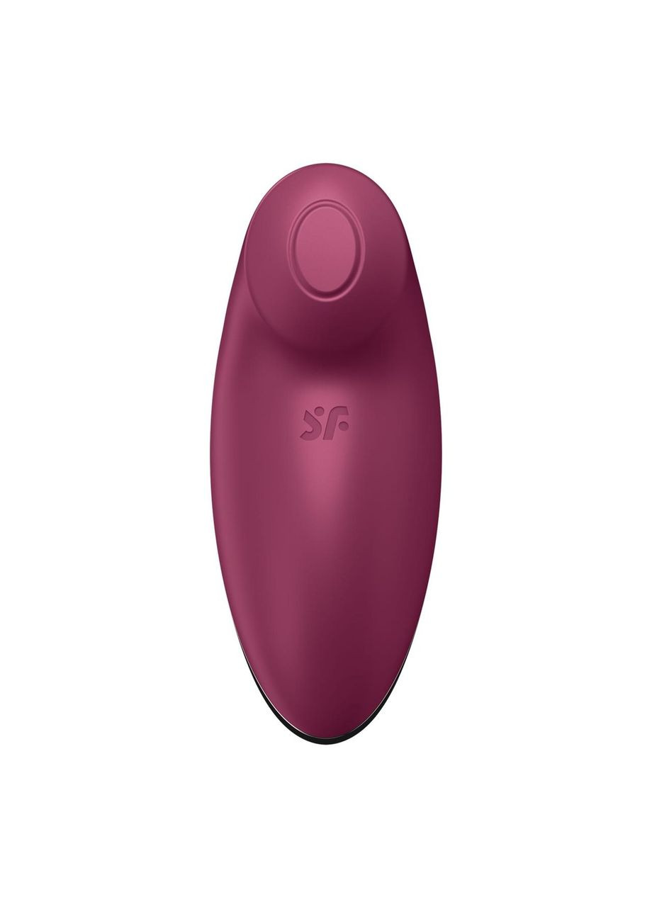Вібростимулятор-пульсатор Tap & Climax 2 Red, ефект постукування пальцем Satisfyer (330617760)
