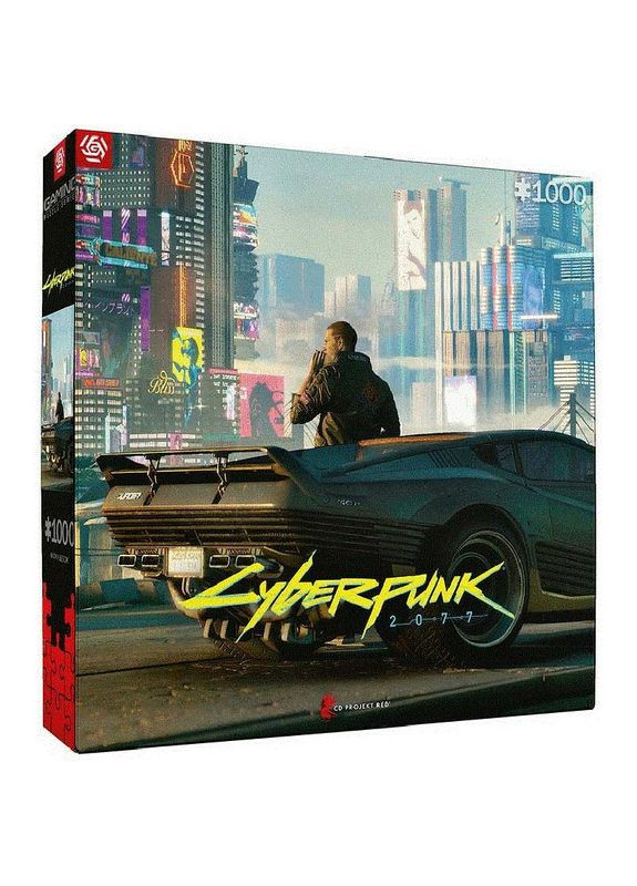 Пазл Cyberpunk 2077: Mercenary on the Rise 1000 (5908305240341) GoodLoot (323239087)