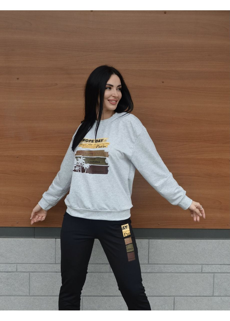 Трикотажный костюм с принтом Fashion (360769374)