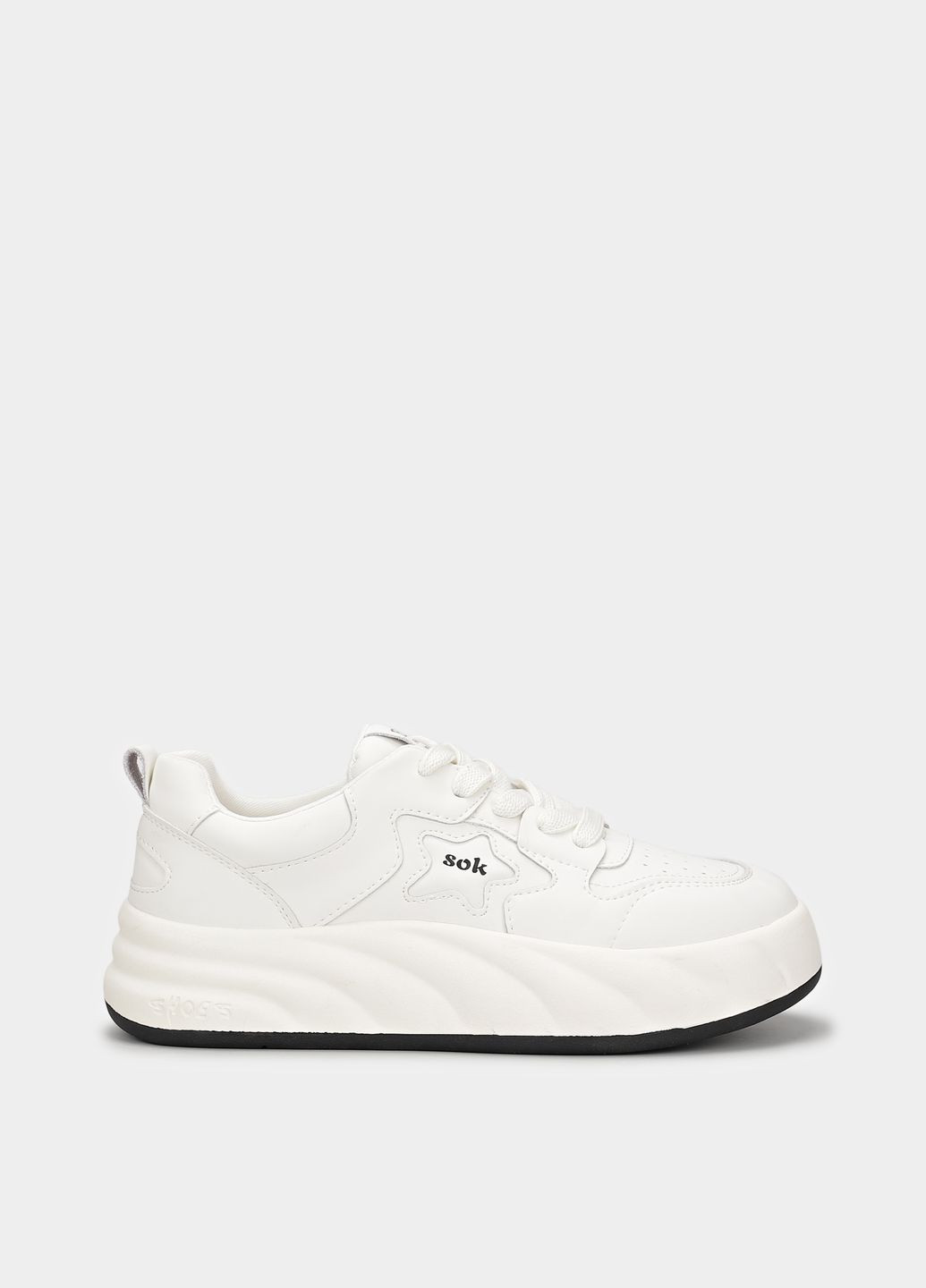 Объемные кроссовки в спортивном стиле It-Girl молочные всесезоны (341302265)