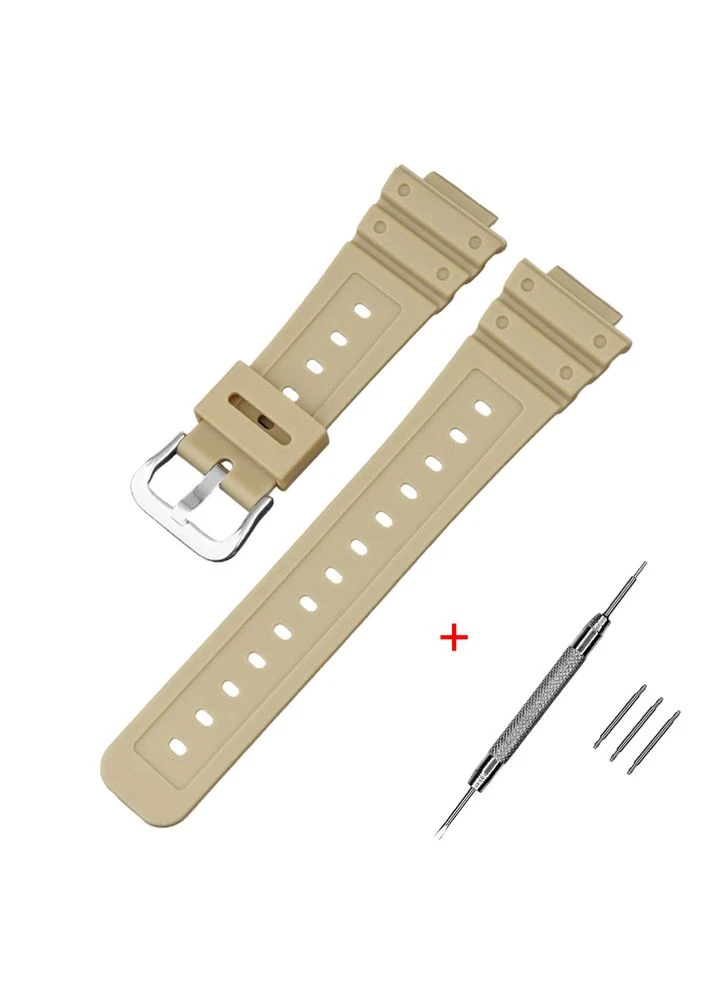 Ремінець для G-Shock GA-2100 Beige SI Casio (377478229)