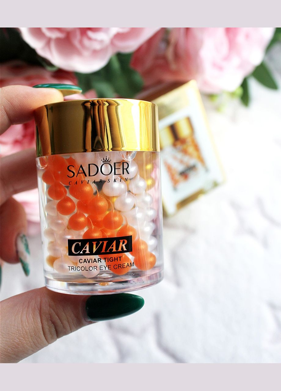 Крем для шкіри навколо очей проти зморшок з екстрактом ікри Caviar SADOER (308249806)