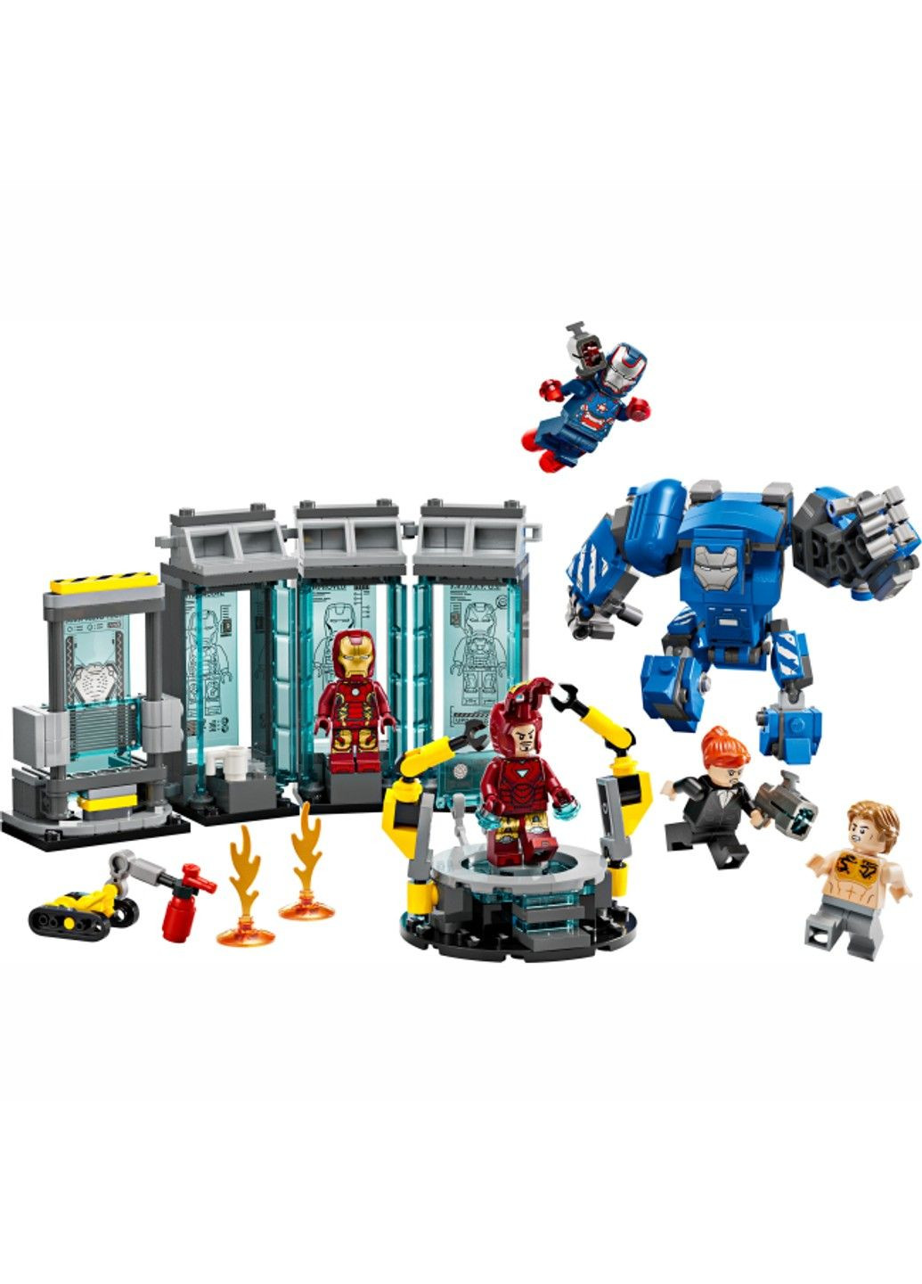 Конструктор Лабораторія Залізної Людини: зал обладунків (76315) Lego (336181335)