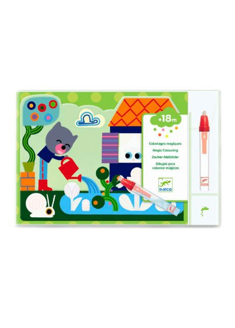 Набор для рисования водой Что спрятано в саду (DJ09063) Djeco (370257574)