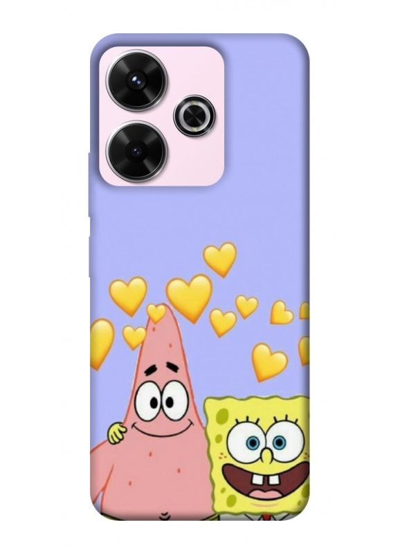 Чехол с принтом для Xiaomi Redmi 13 4G/Poco M6 4G/ для Ксяоми, сяоми, ксиоми редми 13, поко М6 Боб и Патрик No Brand (338616085)