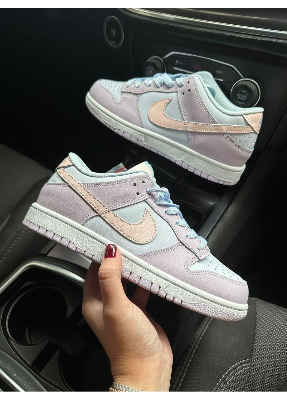 Білі Осінні кросівки чоловічі nike sb dunk low lavander peach найк сб данк No Brand