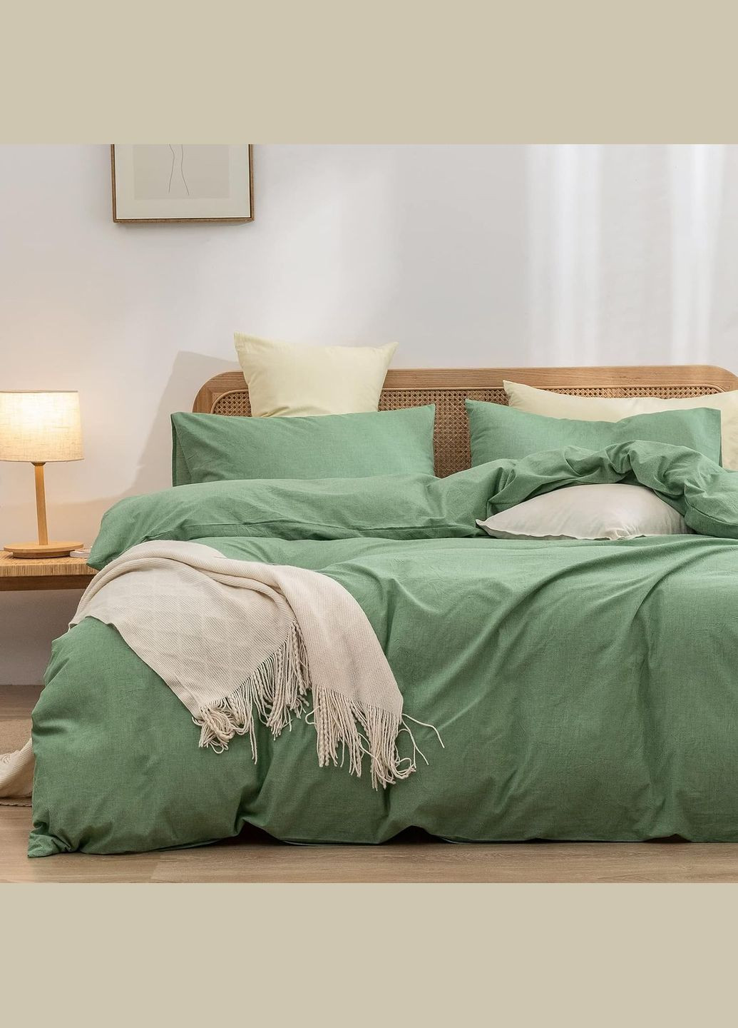 Комплект постельного белья, семейный, вареный хлопок (Washed Cotton) Кондор (304574208)