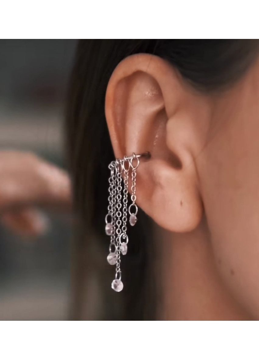 Сережки каф — Бабусина люстра TATON (363052460)