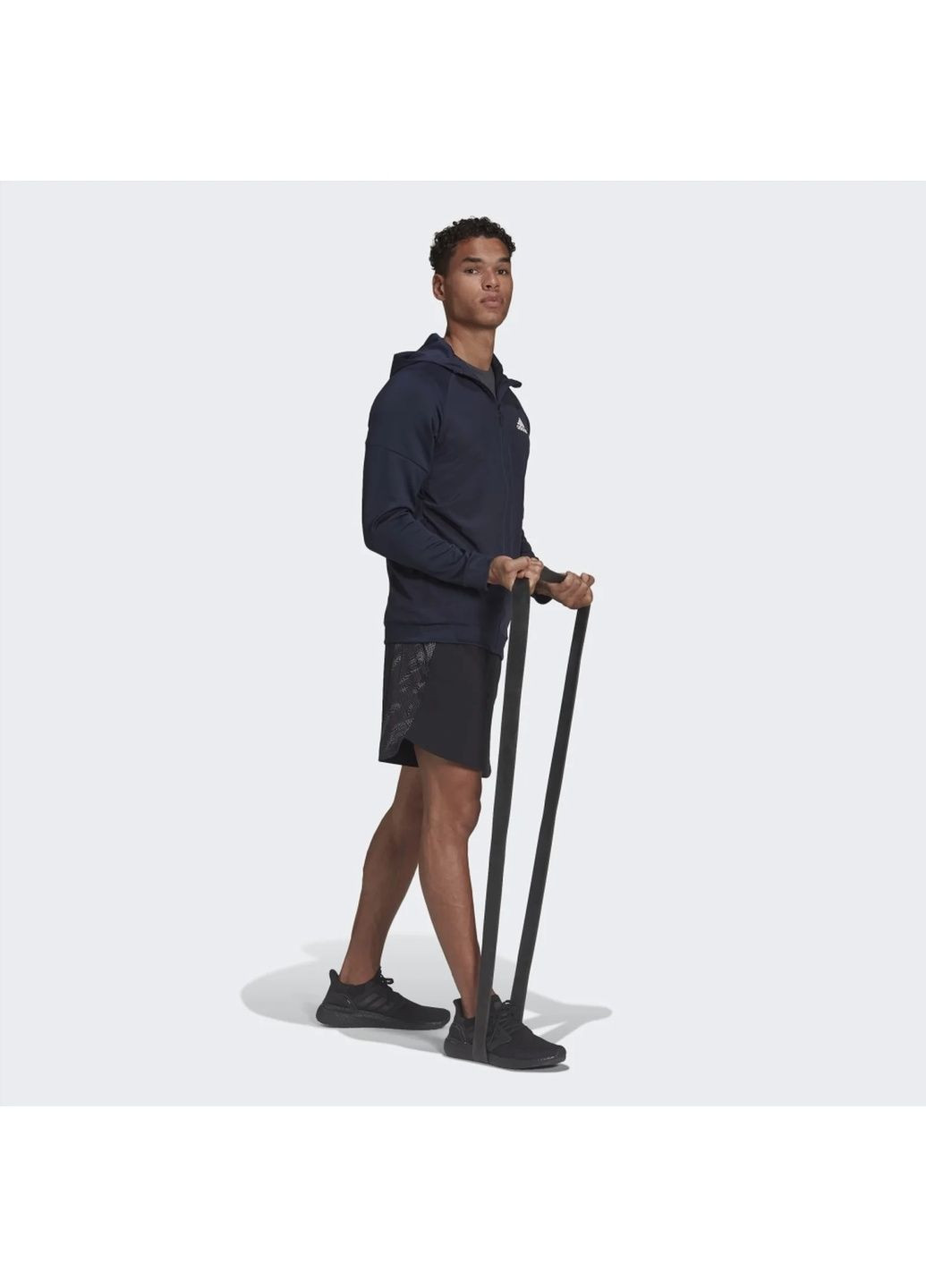 Худи мужские Training Full-Zip Hoodie Blue Hc4252 adidas (364838771)