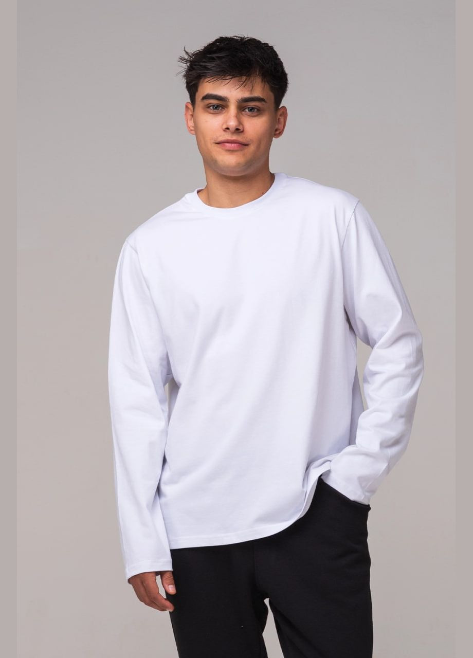 Лонгслів чоловічий No Brand білий