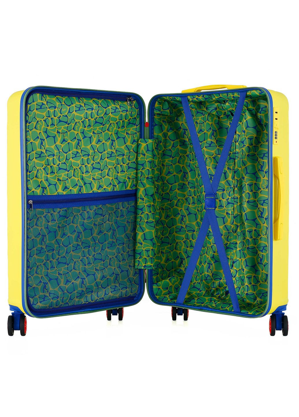 Валіза 24" (M) Yellow (T5801-2) Semi Line (322312899)