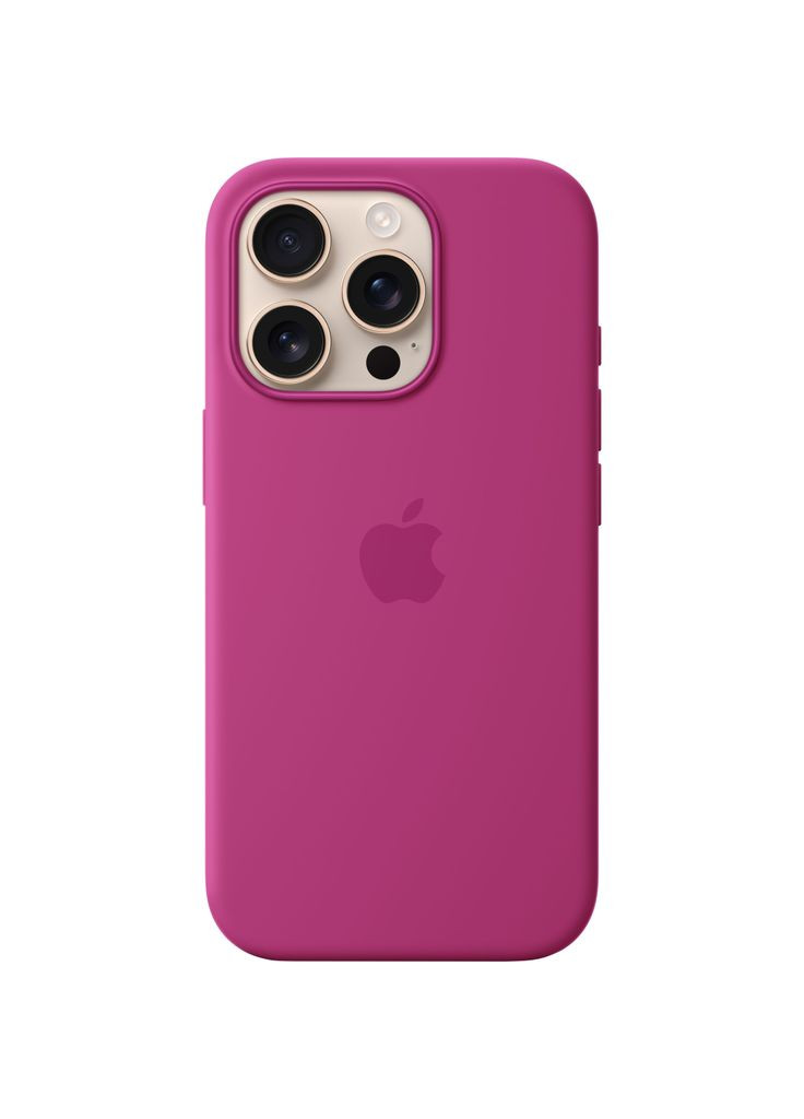 Чохол до мобільного телефона iPhone16 Pro Silicone Case with MagSafe - Fuchsia (MYYN3ZM/A) Apple (303615439)