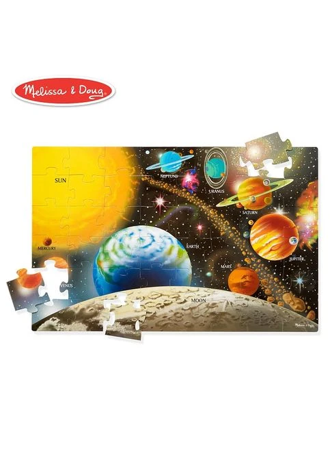Мега - пазл гигант Melissa&Doug "Солнечная система" 48 элементов 90 х 60 см MD10413 Melissa & Doug (392068945)
