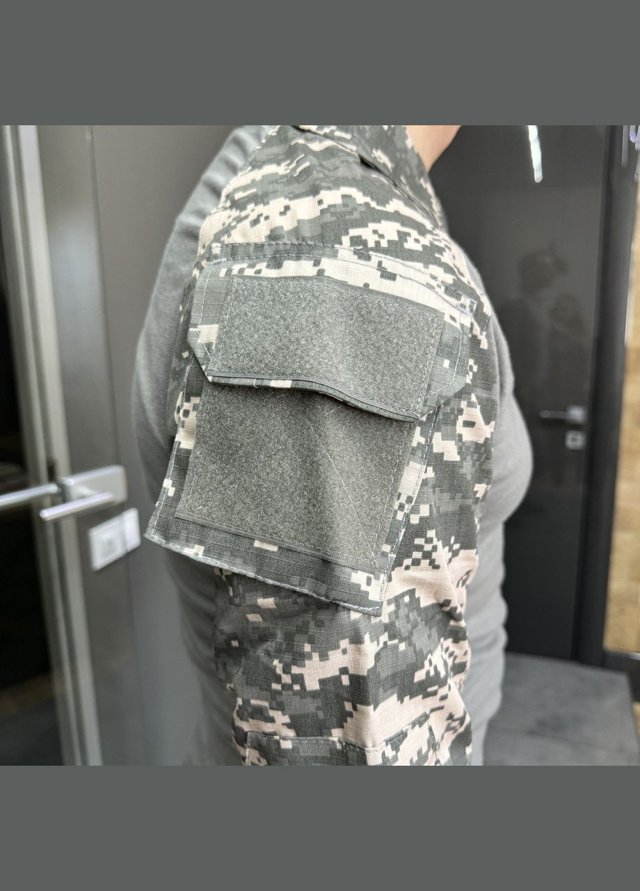 Боевая рубашка Убакс, пиксель НАТО, коттон (хлопок), размер, Combat, тактическая рубашка Убакс Yakeda (362602032)