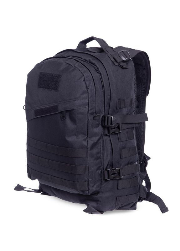 Рюкзак тактический трехдневный штурмовой SILVER (нейлон, оксфорд 900D, р-р 47х34х17см, 27л, Черный) (3D_Черный) SILVER KNIGHT (361434109)