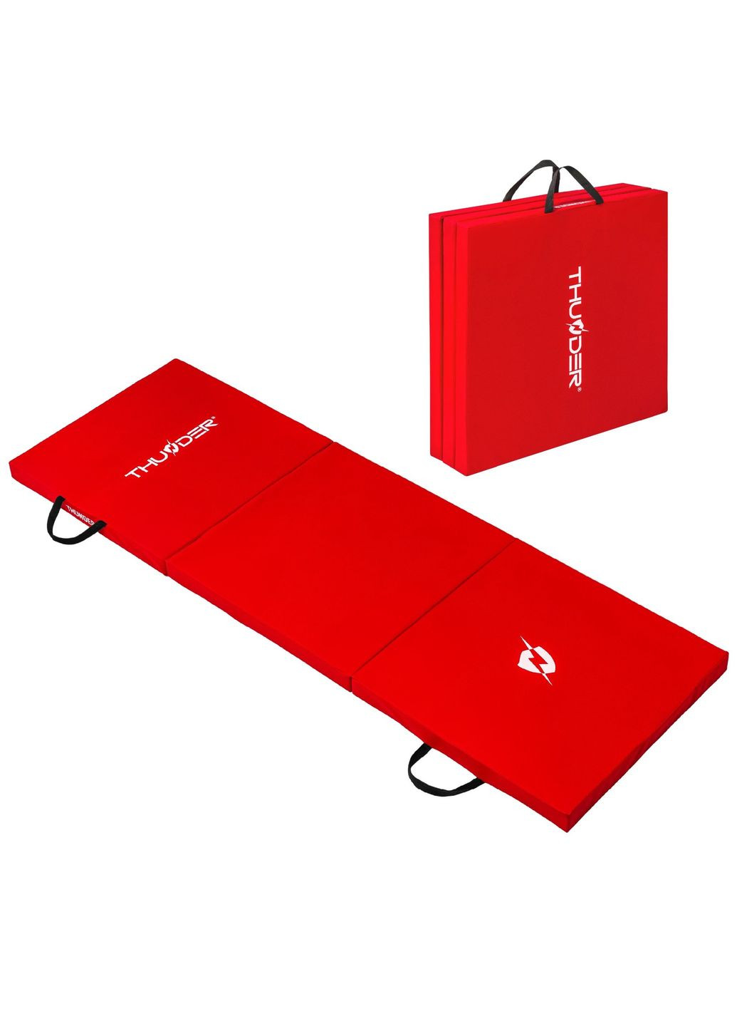 Матрас гимнастический MG-02, 180 х 60 х 5 см, красный Thunder (338424385)