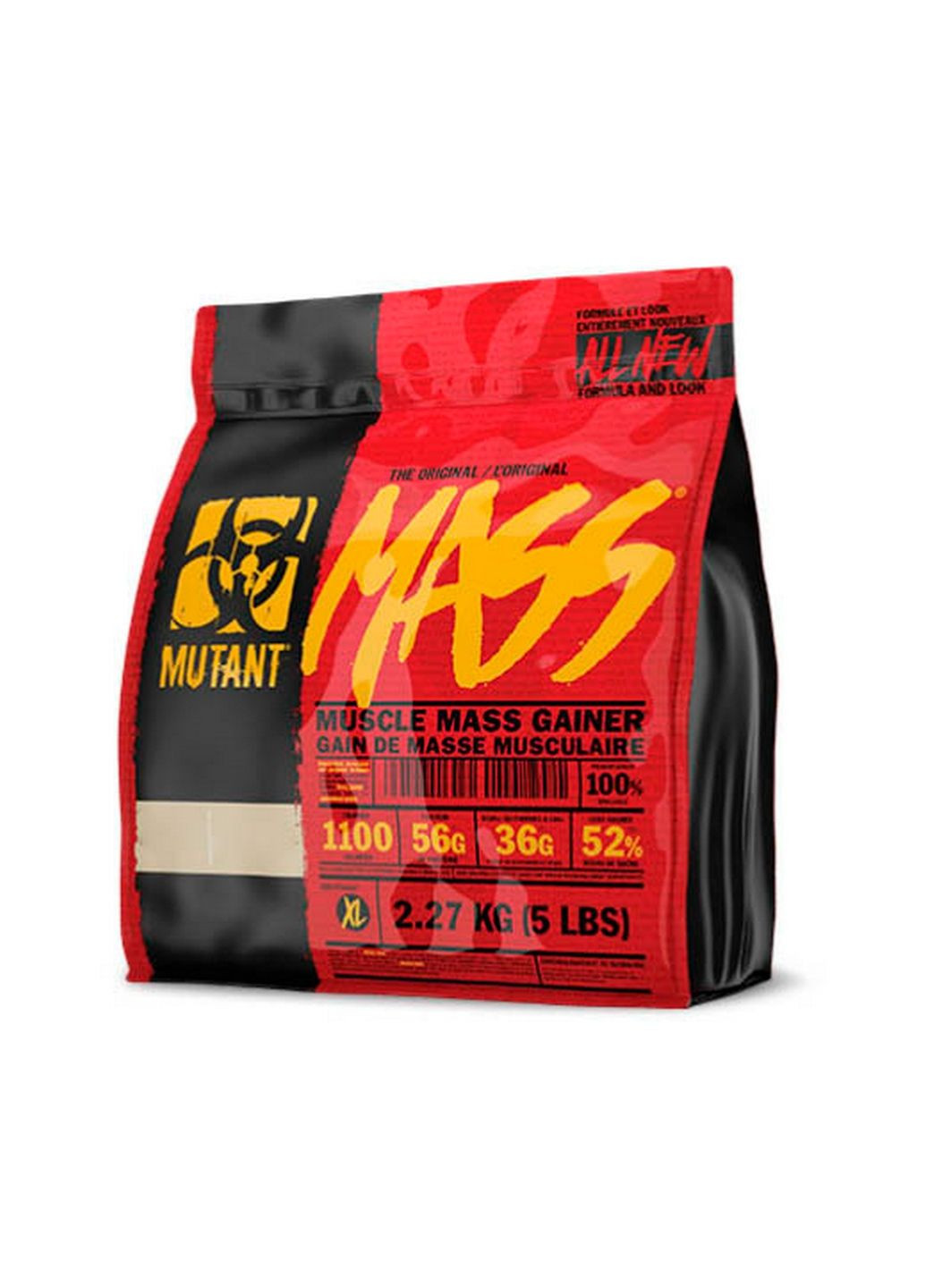 Гейнер Mass, 2.2 кг Клубника-банан MUTANT (293343123)