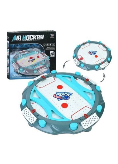 Аэрохоккей на батарейках XC Toys мини-игровое поле настольная игра с шайбами. ProDobro (367092606)