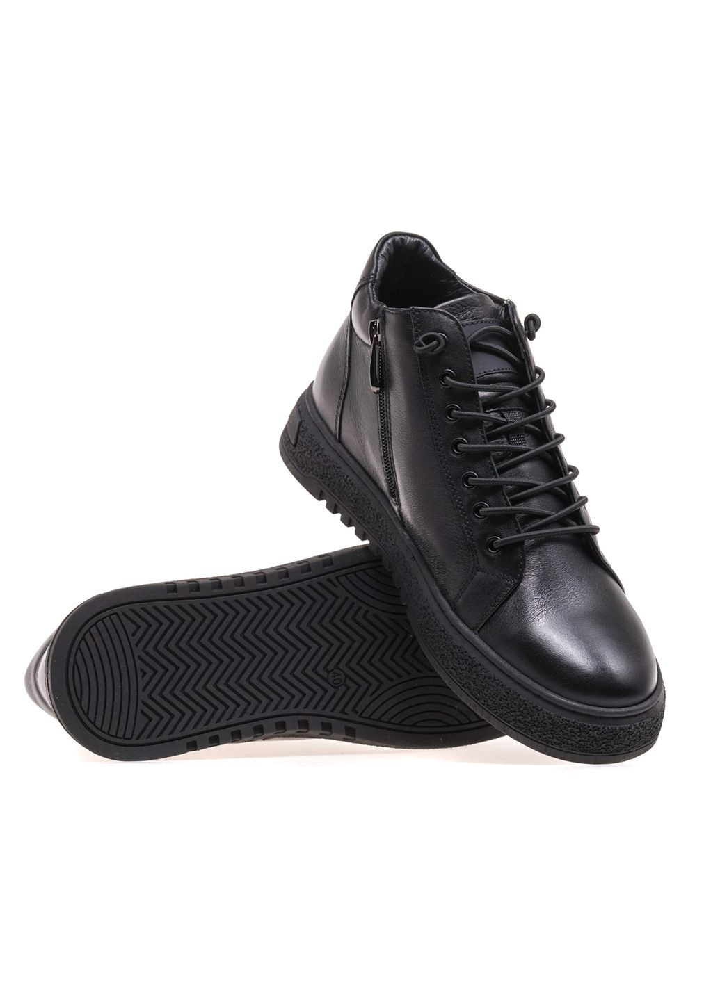 Черные зимние ботинки комфорт 32-4626988-ш Kadar